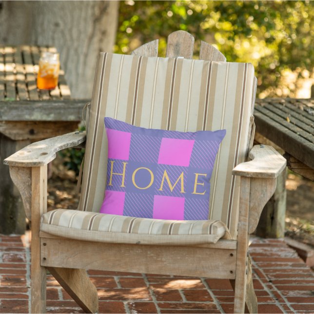 Home | Buffalo Plaid Colourful Cushion (Chair)