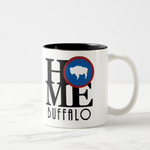 HOME Buffalo WY 11oz Two-Tone Coffee Mug