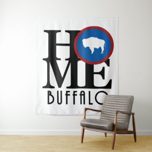 HOME Buffalo Wyoming Tapestry