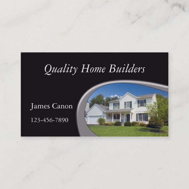 Home Builder Business Card (Front)