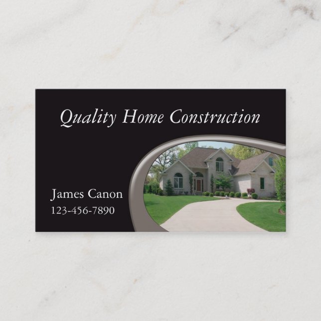 Home Builder Business Card (Front)