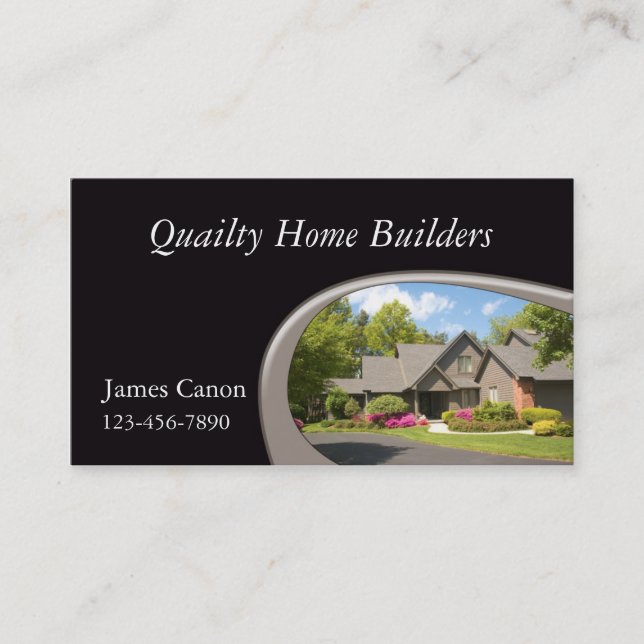 Home Builder Business Card (Front)