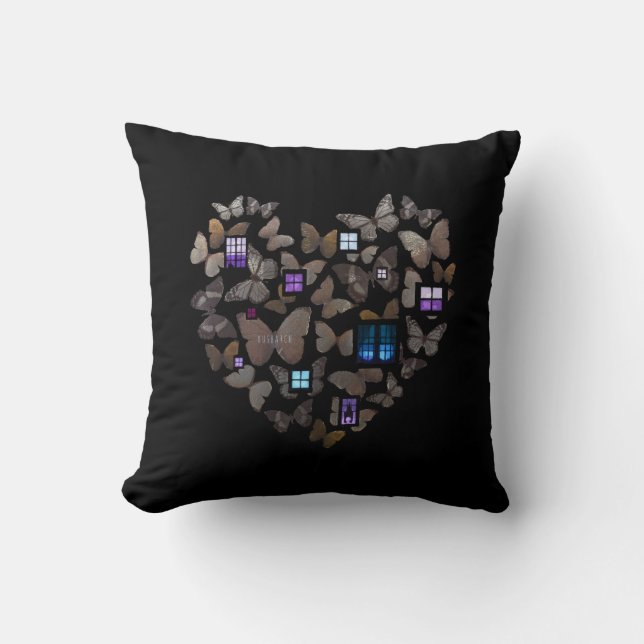Home by David Rusbatch Cushion (Front)