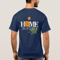 HOME California Poppies Series (back print)