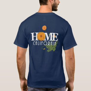 HOME California Poppies Series (back print) T-Shirt