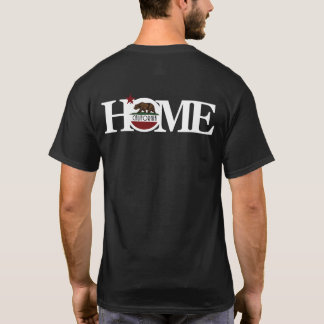 HOME California (white text) T-Shirt