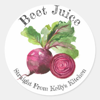 Home Canning Business Beet Juice Food Label