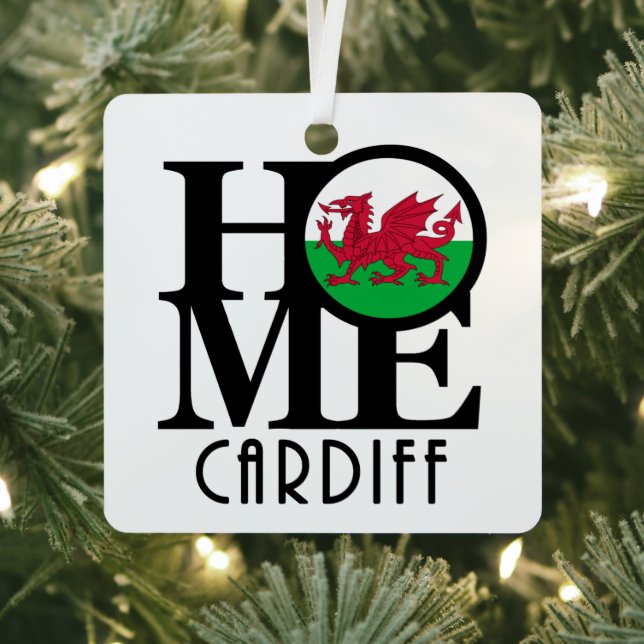 HOME Cardiff Wales Ceramic Ornament (Insitu)