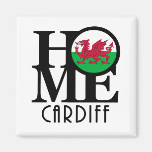 HOME Cardiff Wales Magnet
