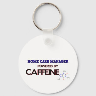 Home Care Manager Powered by caffeine Key Ring