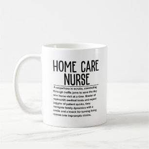 Home care nurse coffee mug