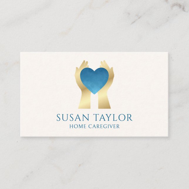 Home Caregiver Business Card (Front)