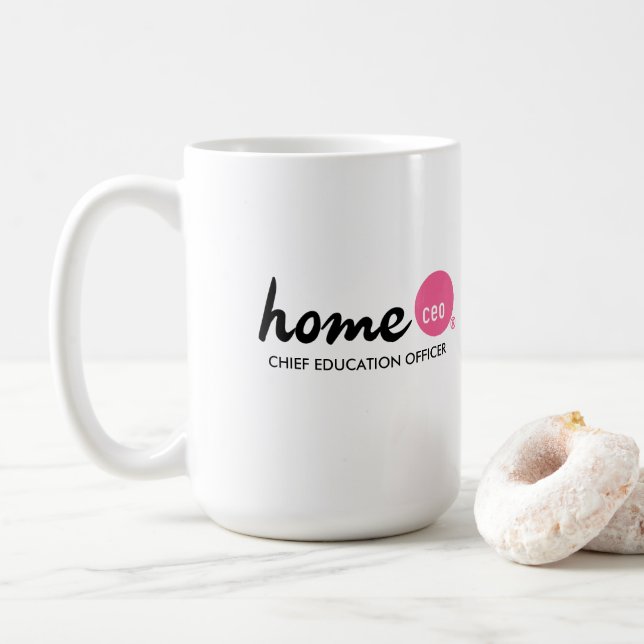 Home CEO Chief Education Officer Mug (With Donut)