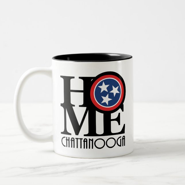 HOME Chattanooga 15oz Two-Tone Coffee Mug (Left)