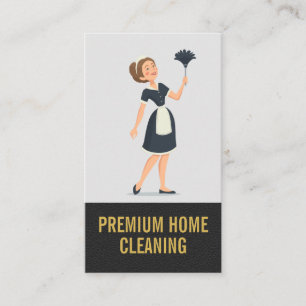 Home Cleaners   Maid Business Card