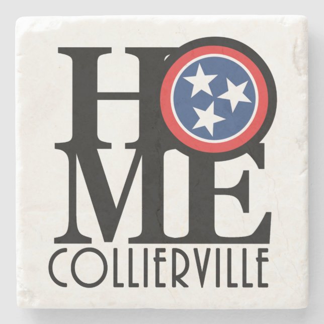 HOME Collierville Stone Coaster (Front)