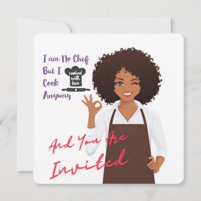 Home Cooked Meal Invitation (Front)