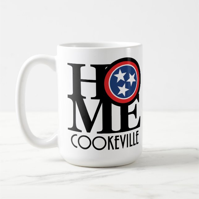 HOME Cookeville Tennessee 15oz Coffee Mug (Left)