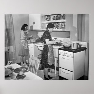 Home Cooking: 1942 Poster
