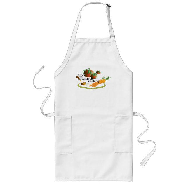 home cooking II Long Apron (Front)
