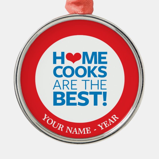 Home Cooks Are The Best Metal Tree Decoration (Front)
