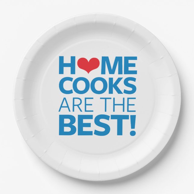 Home Cooks Are The Best Paper Plate (Front)