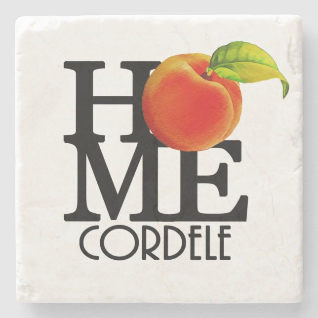HOME Cordele Georgia Stone Coaster (Front)