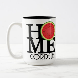 HOME Cordele Georgia Watermelon Series 15oz Two-Tone Coffee Mug