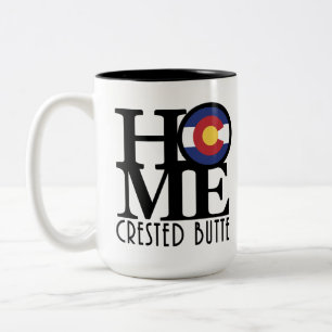 HOME Crested Butte 15 oz Two-Tone Coffee Mug