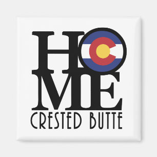 HOME Crested Butte Colorado Magnet
