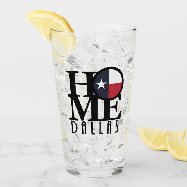 HOME Dallas Texas Glass (Front Ice)
