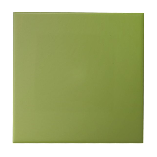 Home Decor Accents Lime Ceramic Tile (Front)