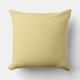 Home Decor Accents Pale Yellow Cushion