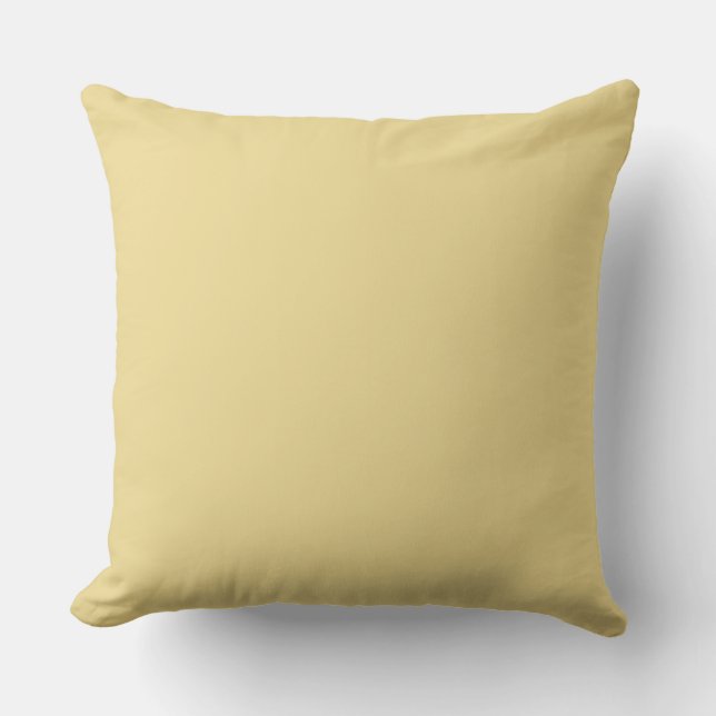 Home Decor Accents Pale Yellow Cushion (Front)