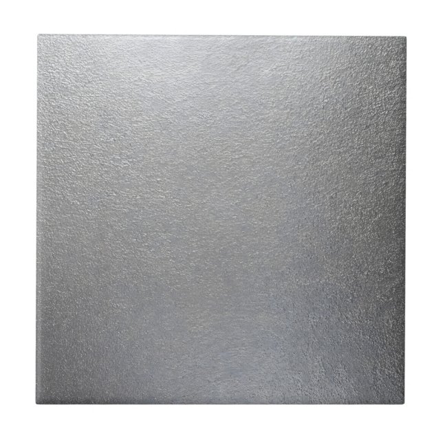 Home Decor Accents Textured Stainless Steel Ceramic Tile (Front)
