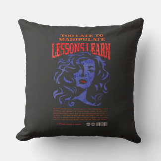 HOME DECOR MANIPULATE LESSONS LEARN THROW PILLOW