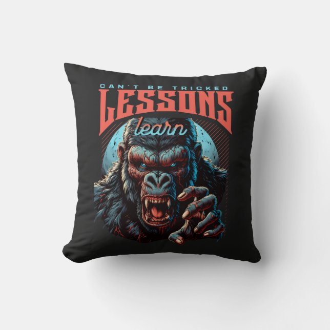 Home Decor Wise Gorilla Lessons Learn Tote Bag Cushion (Front)