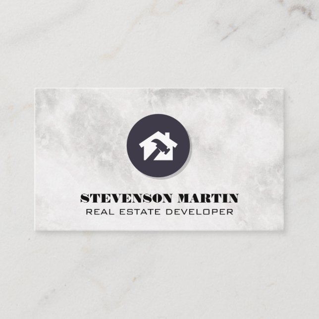 Home Developer Logo Business Card (Front)