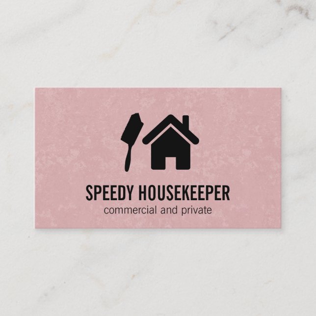 Home | Duster Business Card (Front)