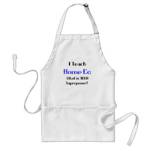 home ec teach standard apron
