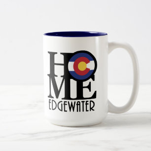 HOME Edgewater Colorado 15oz Two-Tone Coffee Mug