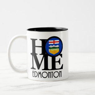 HOME Edmonton Alberta 11oz Two-Tone Coffee Mug