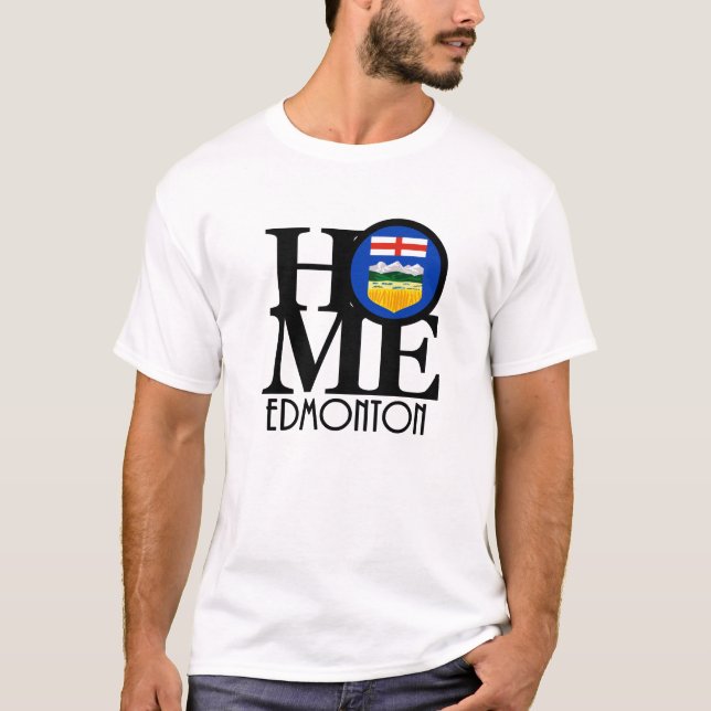 HOME Edmonton Alberta T-Shirt (Front)
