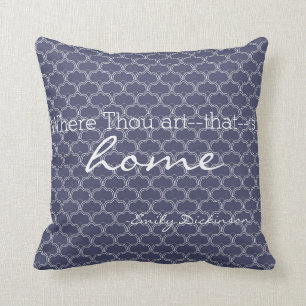 Home Emily Dickinson Literary Quote Pillow