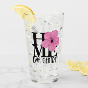 HOME Ewa Gentry Pink Glass