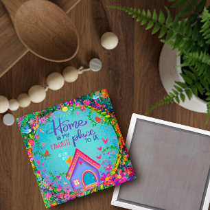 Home Favourite Place Quote Cute Fun Inspirivity  Magnet