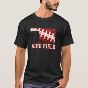 Home Field Football Oklahoma Okie Red T-Shirt