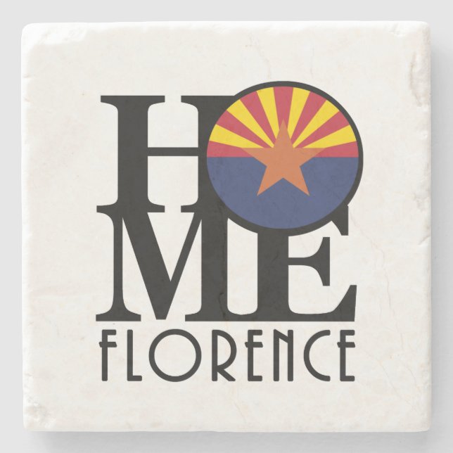 HOME Florence Arizona Stone Coaster (Front)