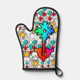 Home Flowers Sunshine Oven Mitt