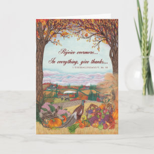 Home for Thanksgiving ~ Greeting Card